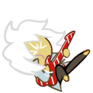 🎸 emoji Rockstar Cookie! Telegram sticker 21 of 25