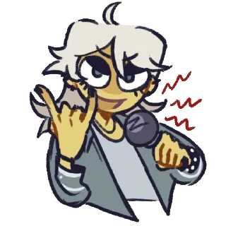 🤘 emoji Rockstar Cookie Telegram sticker 4 of 10