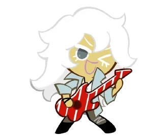 🎸 emoji Rockstar Cookie! Telegram sticker 5 of 34