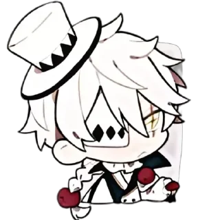 🕊️ emoji Bsd chibi stickers Telegram sticker 21 of 100