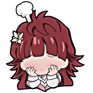 ☺️ emoji Bsd chibi stickers Telegram sticker 17 of 100