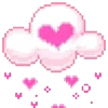 ☁️ emoji pink Telegram sticker 21 of 200