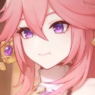 Sticker from 🌸Яэ Мико💗
