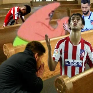 🙏 emoji Atletico de memes Telegram sticker 12 of 61