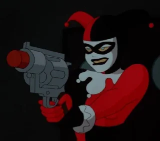🤡 emoji Harley Quinn from @somewherechannel Telegram sticker 8 of 46
