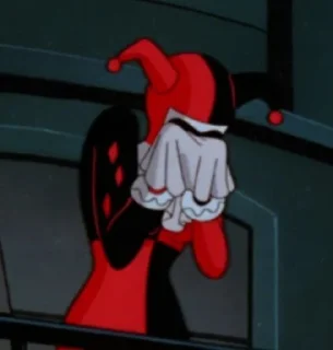 🤡 emoji Harley Quinn from @somewherechannel Telegram sticker 16 of 46