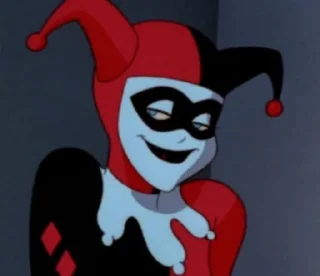 🤡 emoji Harley Quinn from @somewherechannel Telegram sticker 1 of 46