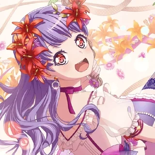 💜 emoji Ako by kokki Telegram sticker 11 of 120