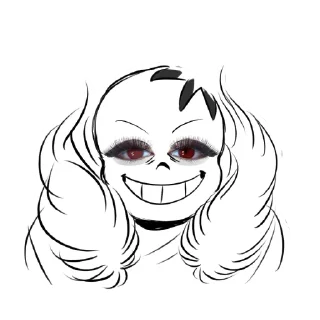 👁 emoji Horror! Sans Telegram sticker 24 of 27