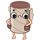 🤷‍♂️ emoji Paper Boy Telegram sticker 20 of 22