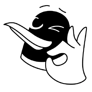 😉 emoji Paper VPN Telegram sticker 10 of 39
