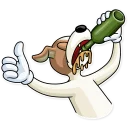 Sticker from Party Dog