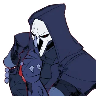 🤫 emoji Reaper | Gabriel Reyes Telegram sticker 15 of 23