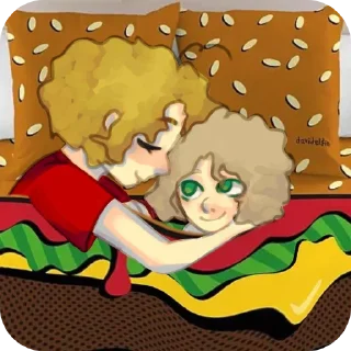 Sticker from женя этой ночью не спит