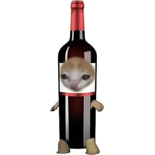 🍾 emoji коты и новый год🎄 Telegram sticker 11 of 30