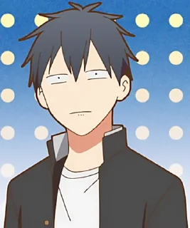 😐 emoji Anime Given Telegram sticker 20 of 54