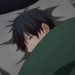 😴 emoji Anime Given Telegram sticker 6 of 54