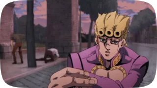 👌 emoji Giorno Giovanna x Diavolo Telegram sticker 7 of 50