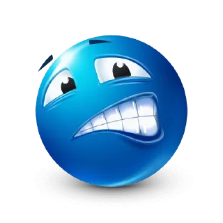 🧊 emoji blue Telegram sticker 18 of 67