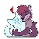 🤗 emoji Cuddle Telegram sticker 16 of 51