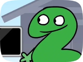 🤓 emoji 𝚝𝚠𝚘 𝚝𝚙𝚘𝚝𝟹 Telegram sticker 19 of 50