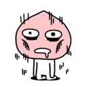 😳 emoji Peach🍑by @mlOobot Telegram sticker 12 of 104