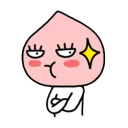 😒 emoji Peach🍑by @mlOobot Telegram sticker 7 of 104