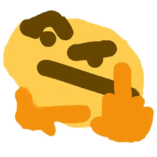 🤔 emoji 🤔 Telegram sticker 15 of 40