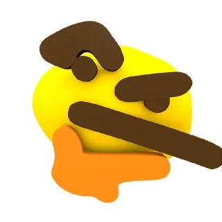 🤔 emoji 🤔 Telegram sticker 16 of 40