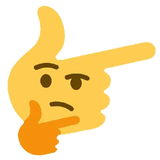 🤔 emoji 🤔 Telegram sticker 20 of 40
