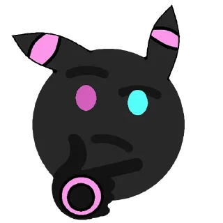 🤔 emoji 🤔 Telegram sticker 21 of 40