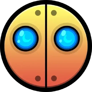 Sticker from Geometry Dash