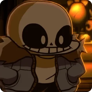 Sticker from Indie Cross Sans