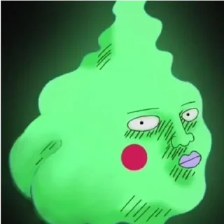 🍑 emoji Mob psycho 100 Telegram sticker 24 of 108