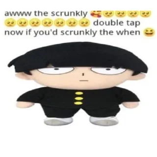 🧸 emoji Mob psycho 100 Telegram sticker 12 of 108