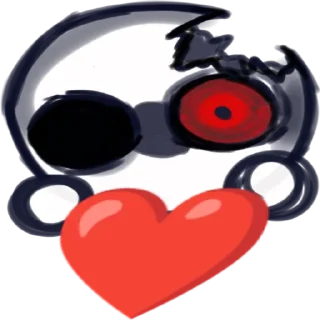🥰 emoji Хоррор Telegram sticker 15 of 40