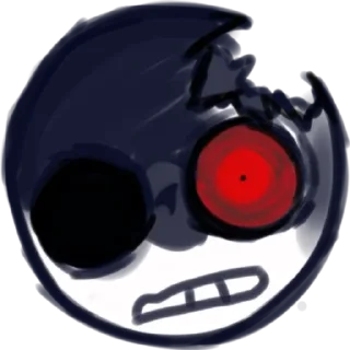😧 emoji Хоррор Telegram sticker 8 of 40
