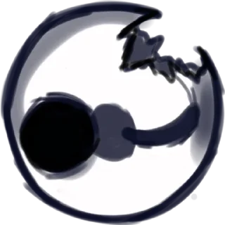 🥱 emoji Хоррор Telegram sticker 22 of 40