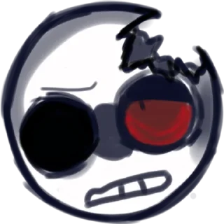 😒 emoji Хоррор Telegram sticker 9 of 40