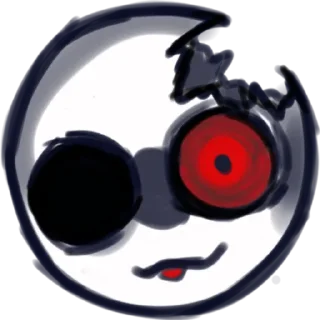 😋 emoji Хоррор Telegram sticker 16 of 40