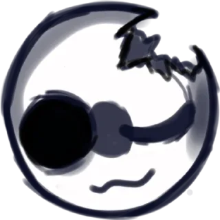 😙 emoji Хоррор Telegram sticker 23 of 40