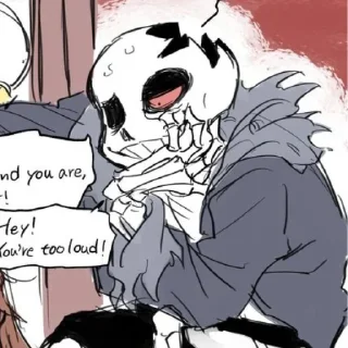 Sticker from Horror!Sans @undertalesticker
