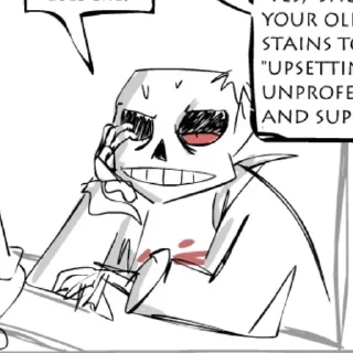 Sticker from Horror Sans   @undertalesticker