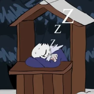 😴 emoji Horror!Sans @undertalesticker Telegram sticker 6 of 41