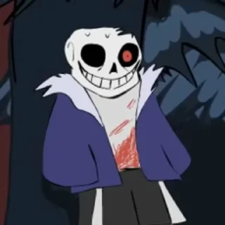 😈 emoji Horror!Sans @undertalesticker Telegram sticker 15 of 41