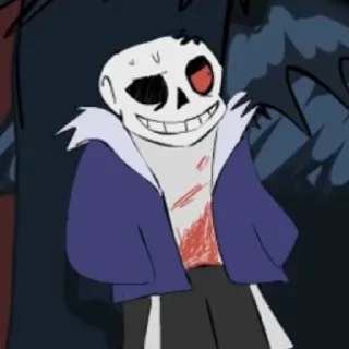 🤨 emoji Horror!Sans @undertalesticker Telegram sticker 19 of 41