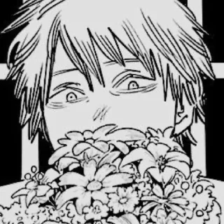 💐 emoji у меня есть кит кат Telegram sticker 18 of 67
