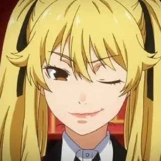 😉 emoji KAKEGURUI ICON Telegram sticker 16 of 39