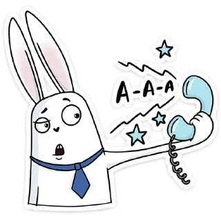 ☎️ emoji Кроль в офисе :: @stickroom Telegram sticker 10 of 48
