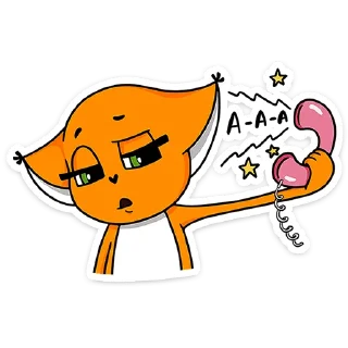 ☎️ emoji Ши в офисе :: @stickroom Telegram sticker 10 of 48